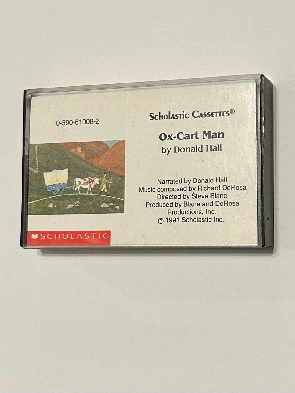 Scholastic Cassettes Ox-Cart Man